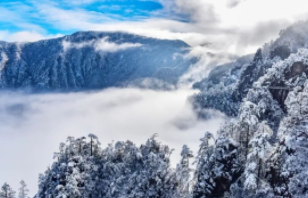 冬季，來邂逅大明山的冰雪奇緣