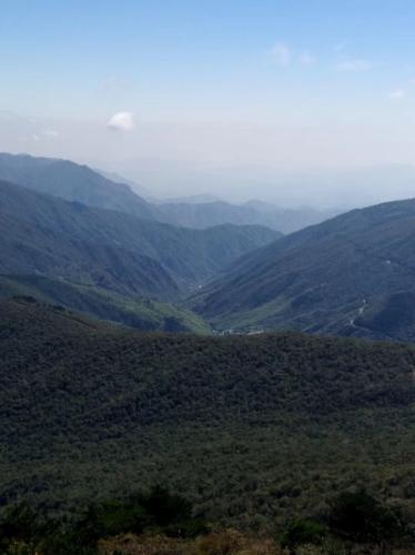 朦朧的遠山