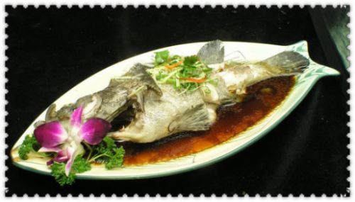 清蒸石斑魚