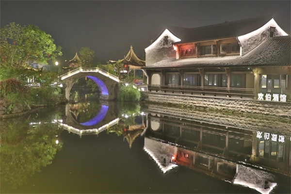 嚴州古城夜景