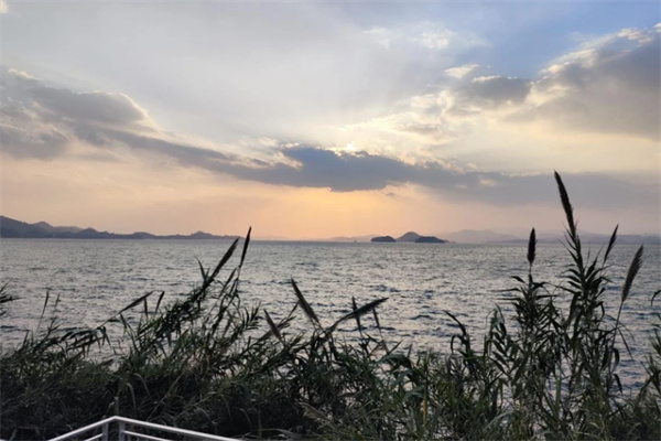 千島湖晚霞